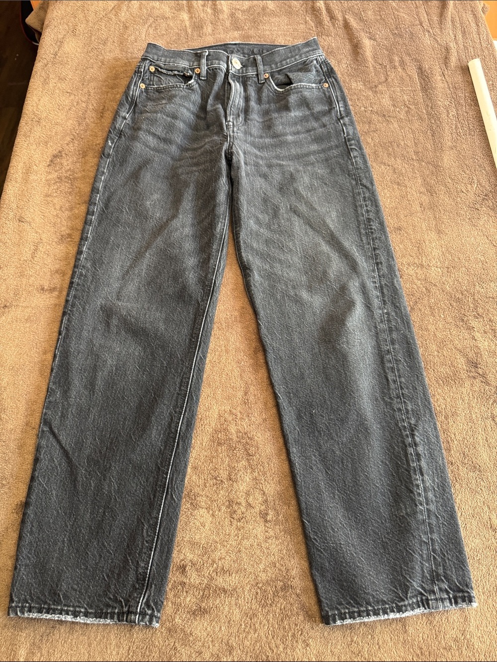 American Eagle Outfitters Women's Black Boyfriend Jeans